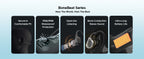 DOOGEE BoneBeat Swim Bone Conduction Headphones IP68 Waterproof Swimming Open Earphones Bluetooth 5.4 Wireless Headphone 7H Life