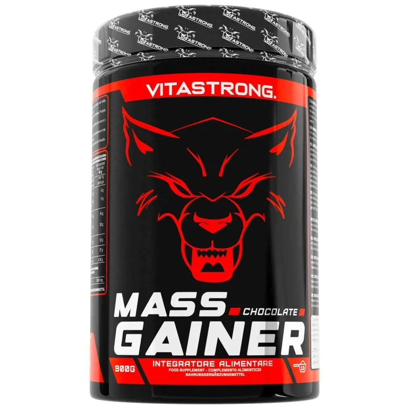 Mass Gainer Vitastrag, 30% High Caloric Protein Powder, Maltodextrins, Cluster Dextrin, 3G Creatine Monohydrated Powder, Gainer Muscle Mass Men & Women High Quality, Weight Gainer Main image