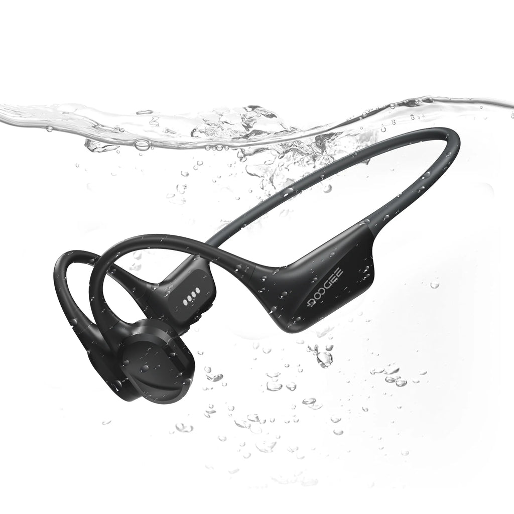 DOOGEE BoneBeat Swim Bone Conduction Headphones IP68 Waterproof Swimming Open Earphones Bluetooth 5.4 Wireless Headphone 7H Life