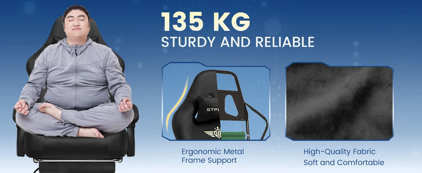 GTPLAYER Gaming chair Breathable Office Chair Office Chair Ergonomic High Quality fabric Ergonomic PC chair