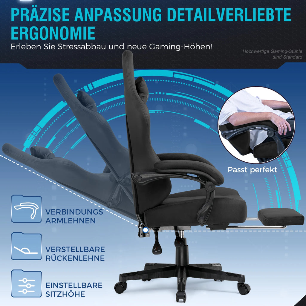 GTPLAYER Gaming chair Breathable Office Chair Office Chair Ergonomic High Quality fabric Ergonomic PC chair