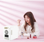 4L Multifunctional Mini Refrigerator Cosmetic Dormitory Fridge Control Use Countertop Portable Fridge Mirror 220V EU