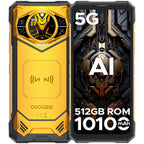 Globe Version DOOGEE S200 X 5G Rugged Phone 6.72" Dimensity 7050 1.32" AMOLED Rear Display 12GB 512GB 10100mAh Battery Phone