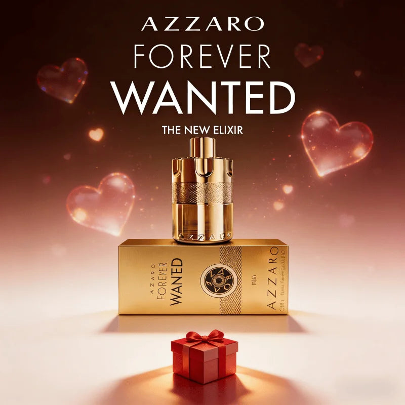 AZZARO Forever Wanted Elixir – 100ml (3.38 Fl Oz) Men’s Luxury Eau de Parfum, Sophisticated Scent for Daily & Special Moments