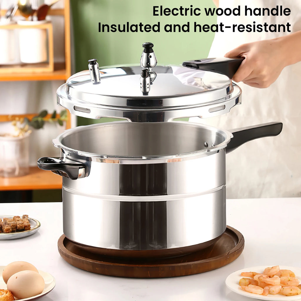 3 L/7L Aluminium Alloy Pressure Cooker 18cm/24cm Bottom 3L/7LPressure Cooker for Gas Stove Aluminium Alloy Pressure Cooker
