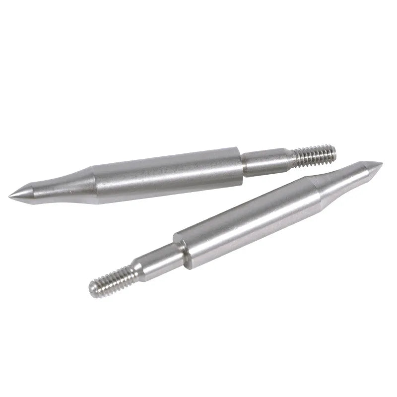 12pcs Archery Target Arrowhead 75/100/125/150/200/250/300grain Stainless Steel Aiming Arrow Tips with O Ring Hunting Accessories