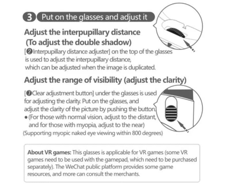 Virtual Reality VR Glasses IMAX Huge Screen HD 3D Glasses Google Cardboard Box VR Headset Helmet for 5-7" Phone,Support Gamepad