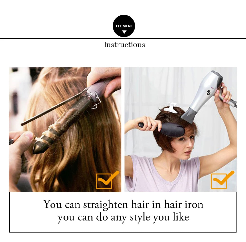 ALAN EATON Long Blonde Synthetic Headband Wig Ombre Blonde Straight Hair Wigs Natural Looking Heat Resistant Fiber for Daily Use