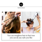ALAN EATON Long Blonde Synthetic Headband Wig Ombre Blonde Straight Hair Wigs Natural Looking Heat Resistant Fiber for Daily Use