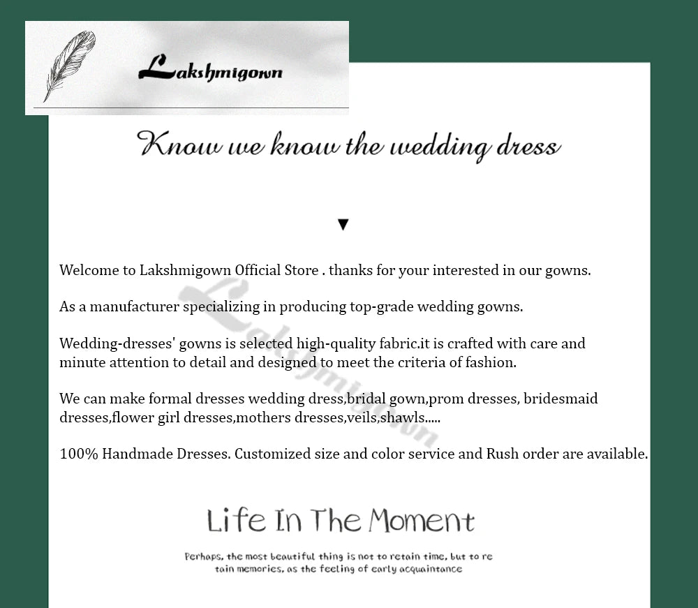Lakshmigown A-Line Plunging V-neck Lace Appliques Long Sleeves Wedding Dress 2026 Floor-length Backless Bridal Gown Customized