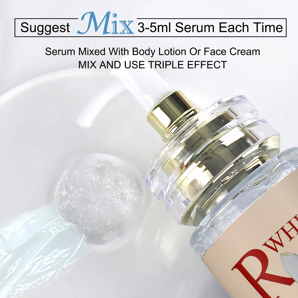 AILKE Multi Vitamin Whitening Body Lotion With Vitamins A,E,B3,B5, Increase Skin Radiance, Even Skin Tone, Moisturizer Cream
