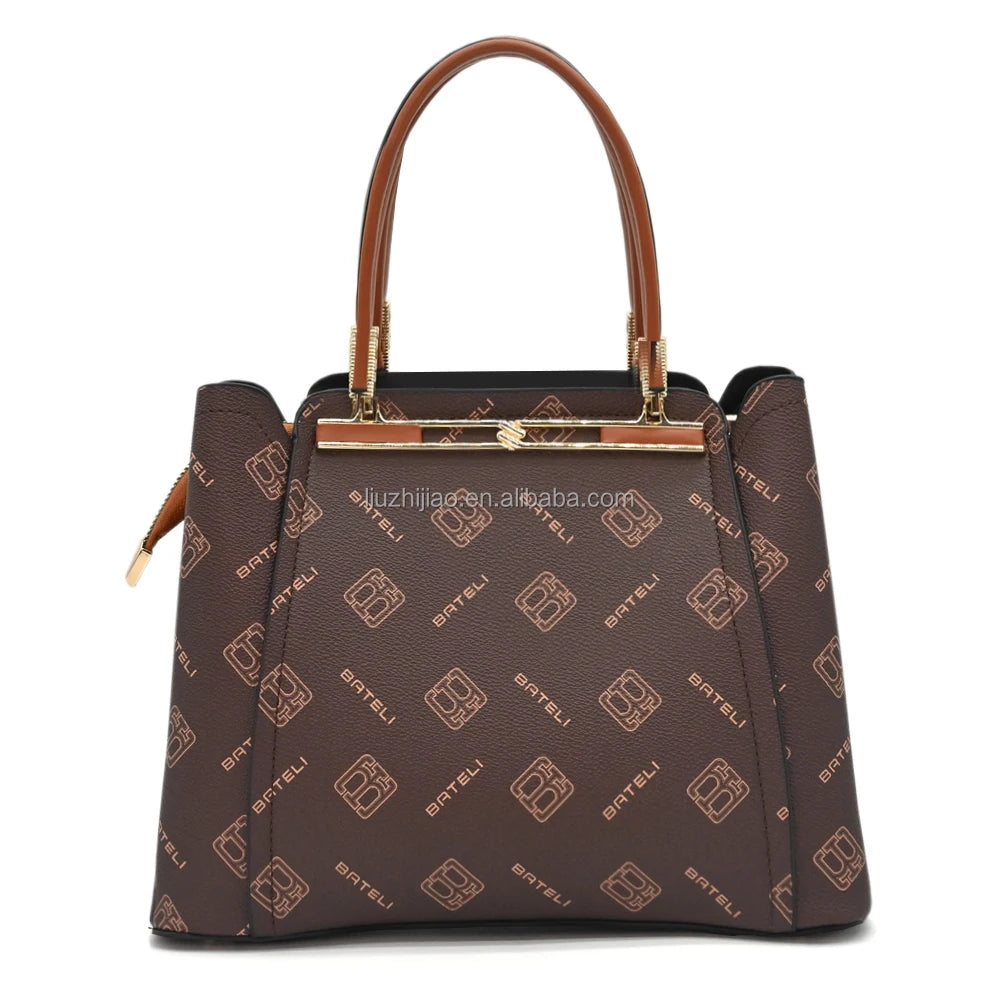 New Fashionable Low Price Womens Handbag Large Capacity Texture Versatile Single Shoulder Crossbody Bag Practical Mom Bag