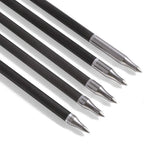12pcs Archery Target Arrowhead 75/100/125/150/200/250/300grain Stainless Steel Aiming Arrow Tips with O Ring Hunting Accessories