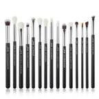 Jessup Makeup brushes 15- 25pcs Make up Brush set Professional Natural Synthetic Foundation Powder Contour Blending Eyeshadow