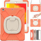 For IPad 7th 8th 9th 10.2 10th Gen Air 2 3 4 5 10.9 Mini 6 9.7 Pro 11 12.9 2022 Case Rotation Handle Stand Kids Shockproof Cover