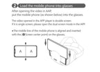 Virtual Reality VR Glasses IMAX Huge Screen HD 3D Glasses Google Cardboard Box VR Headset Helmet for 5-7" Phone,Support Gamepad