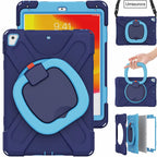 For IPad 7th 8th 9th 10.2 10th Gen Air 2 3 4 5 10.9 Mini 6 9.7 Pro 11 12.9 2022 Case Rotation Handle Stand Kids Shockproof Cover