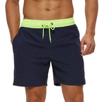 Escatch 2026 Summer Man Swimwear Solid Multicolor Polyester Mesh Liner Side Zipper Pocket Maillot De Bain Homme Sport Shorts