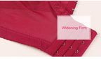 Plus Size Female Lace Bra Thin Bralette 80-105 C/D Cup Push Up Brassiere Widening Side 4-Row Button Bras Absorbs Sweat Underwear