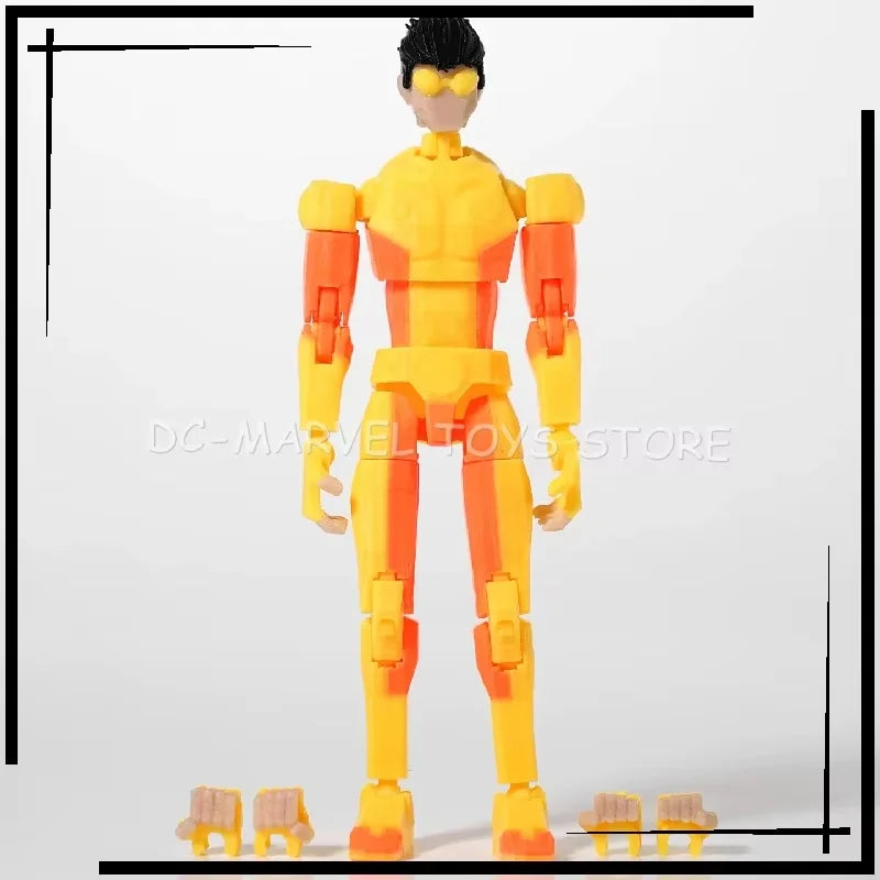 In Stock New 3d Printed Invincible Toys Action Figures T13 Dummy 13 Superheroes Multi-Jointed Movable Shapeshift Toys