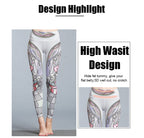 Cloud Hide Yoga Pants Long Sports Leggings Women Fitness Tights Girls High Waist Running Workout Trouser Plus Size Tummy Control