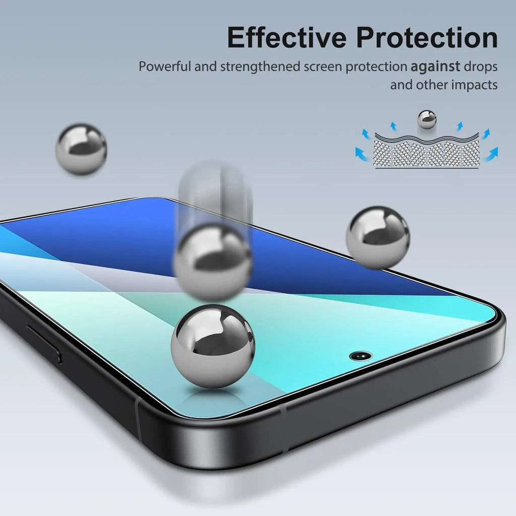 For Redmi Note 13 Pro Screen Protector 4G 5G Tempered Glass HD Crystal Clear Anti Spy Peep Privacy 9H High Aluminum