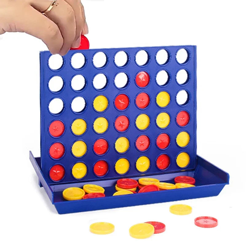 Four In A Row Bingo Chess Connect Classic Family Board Game Toys Fun Educational Toy for Kids Children Entertainment Game Main image