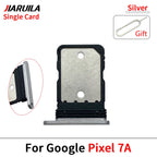 SIM Card Holder For Google Pixel 7 7A 7 Pro SIM Single Card Tray Holder Drawer Phone Holder Adapter Tray Chip Slot Drawer Parts