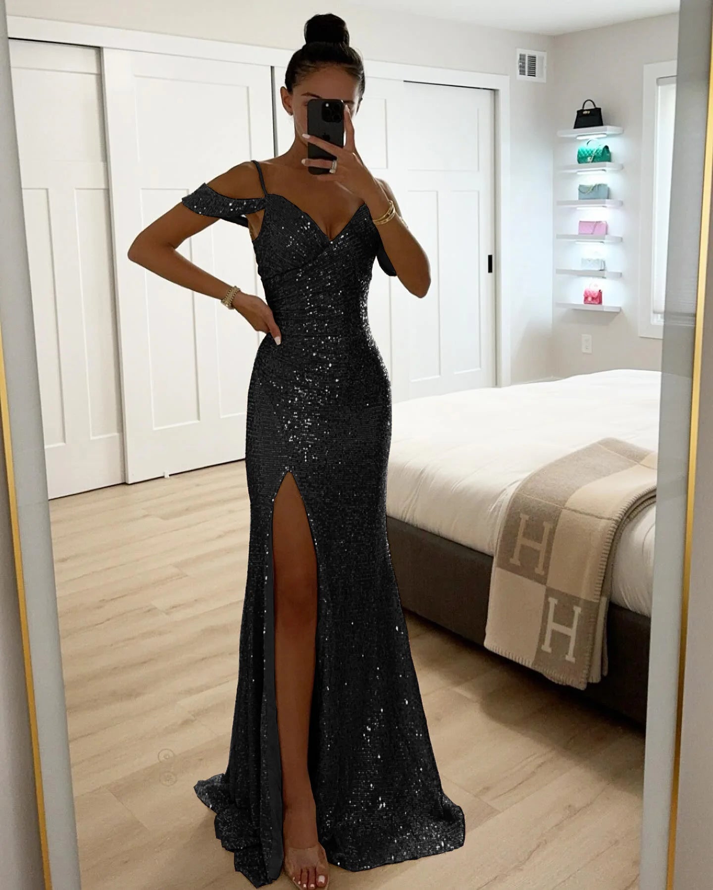 This dress is for the confident fashionista who isn't afraid to show off her individuality