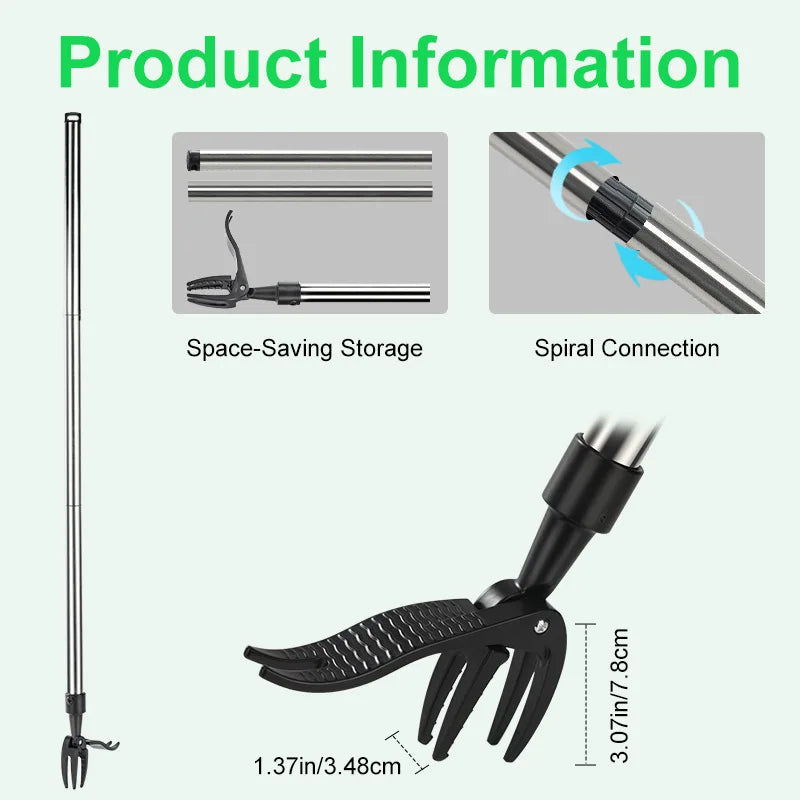 Hot Sale Stand Up Weed Puller Manual Labor-saving Weeder Root Remover Garden Weeding Tool