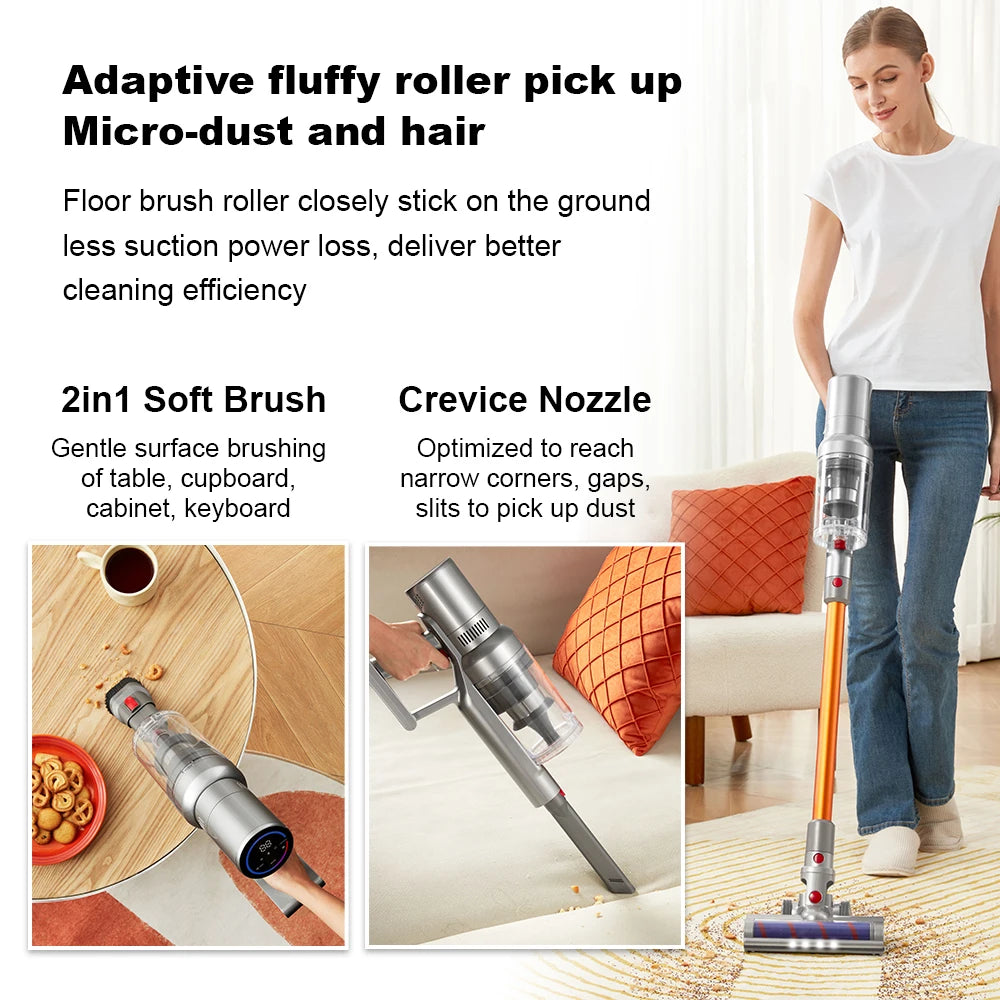 Cordless Handheld Stick Vacuum Cleaner Liectroux i10, Smart Dust Sensing,27KPa, 250W BLDC,Suit for Carpet, Floor, Car & Pet Hair Secondary image