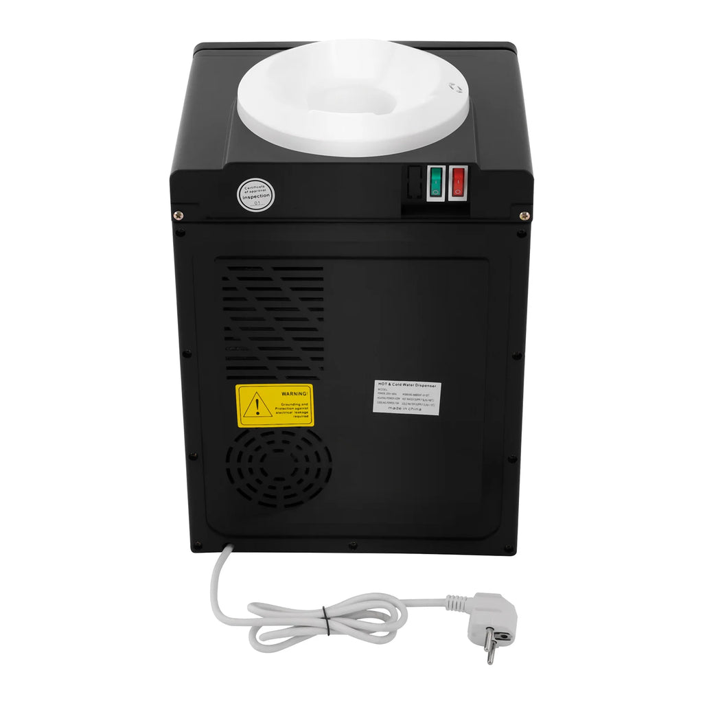 550W Portable Electric Hot and Cold Water Dispenser with Food-Grade Stainless Steel Inner Liner for Multiple Buckets