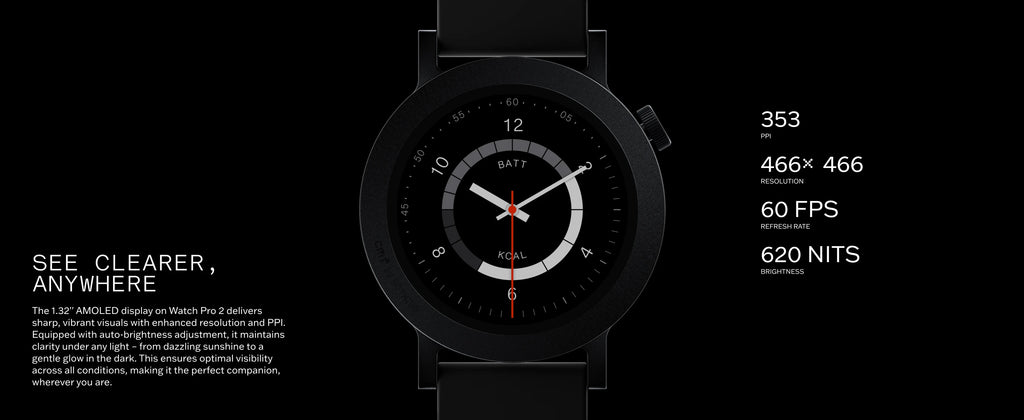 CMF by Nothing Watch Pro 2 1.32" AMOLED Display Bluetooth Calls w/ AI Noise Reduction