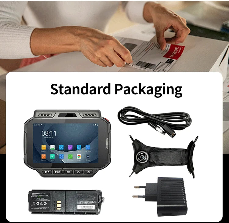 Urovo U2  Android 10 2GB RAM/16GB ROM Quad-core 2GHz 2D Barcode Scanner PDAS Wearable Devices