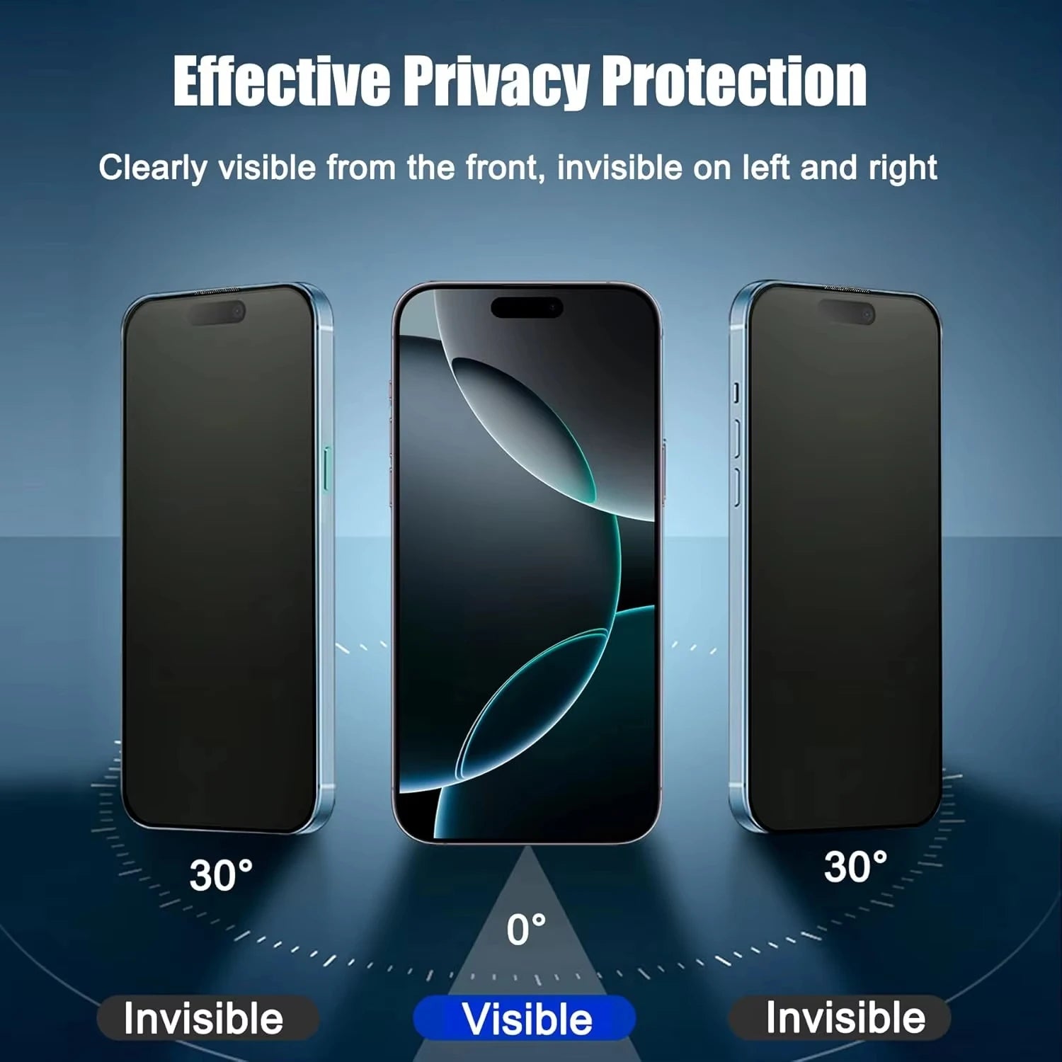 Matte Privacy Screen Protector For iPhone 17 Pro Max Air 14 15 13 11 12 16 Pro Max 7 6 8 Plus XR XS X SE 2 3 Soft Ceramic Film Secondary image
