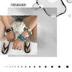 Vintage Multi - Layer Beaded Bracelets for Women Men, Fashion Jewelry Accessories, Retro bracelets femme