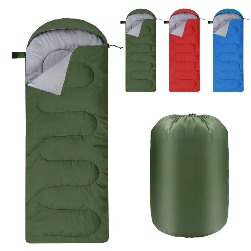 Camping Sleeping Bag Ultralight Waterproof 4 Season Warm Envelope Backpacking Sleeping Bags for Outdoor Traveling Hiking Main image