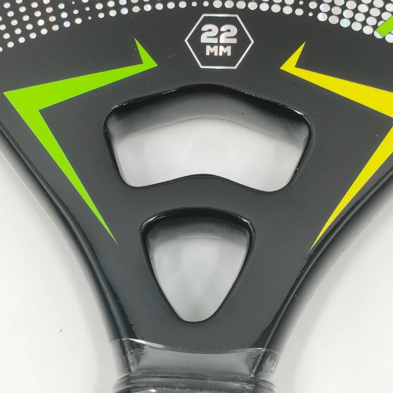 Camewin 3K Beach Tennis Racket Full Carbon Fiber Rough Surface Outdoor Sports Racket For Men Women Adult Tennis Racket The New
