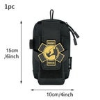 Rhino Rescue EDC First Aid Kit IFAK Trauma with Molle Tactical Pouch Tourniquets Bandage for Survival