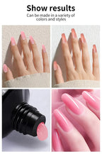 Nail Polish Kit Acrylic Nail Kit Poly Nail Gel Set With Nail Lamp Nails Extension Glitter Gel UV Building Gel Manicure Tools Set
