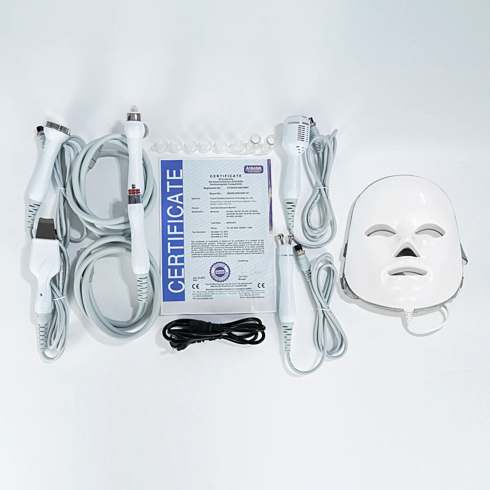 NEW 7 in 1 Skin Rejuvenation Hydro Dermabrasion/ Deep Facial Cleaning Machine/Bubble SPA Beauty