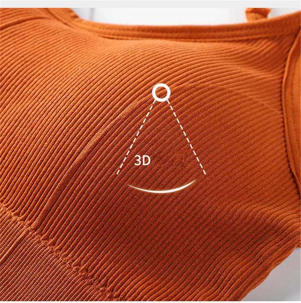 Women's tube top Beauty Back bralette Seamless sports bra women's underwear sexy Lingerie Push-up bras sports bra