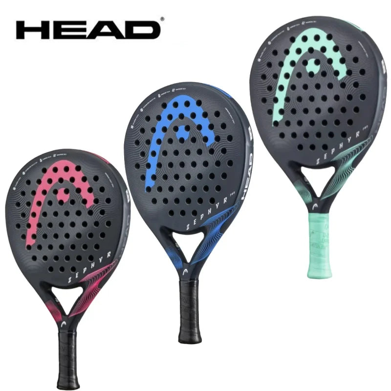 Genuine HEAD Tennis Padel Rackets ZEPHYR Series Carbon Fibre EVA Memory Flex Foam Core Padel Tennis Racquets Lightweight Main image