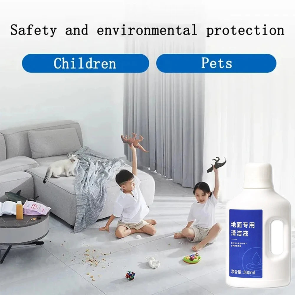 Cleaning Liquid For Dreame X40 Ultra/X50 Ultra/L40 Ultra/L10sPro Ultra Heat Vacuum Cleaner, 500ml Detergent Replacements Secondary image