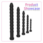 5 Sizes Curved Urethral Sound Penis Insert Stimulation Dilator Chastity Catheter Hollow Penis Plug With Stopper Sex Toys For Men
