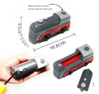 Electric Train Locomotive Magnetic Car Diecast Slot Fit All Brand Wooden Train Track Railway For Kids children's Toy W02