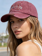 Hot Sale Unisex Baseball Cap M Letter Embroidery Dad Hat Women Men Outdoor Washed Cotton Cap
