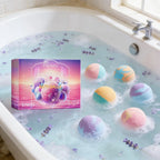 OceAura Bath Bubble Balls Soft Smooth Clean Body Care Moisturizing Skin Elasticity Enhanced Shower Products Gift Sets for Woman