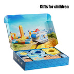 Magnetic Train Toy For Boys Track 1:64 Electric Rail DIY Magic Vehicle Model Toys Education 3 Years Children Gifts