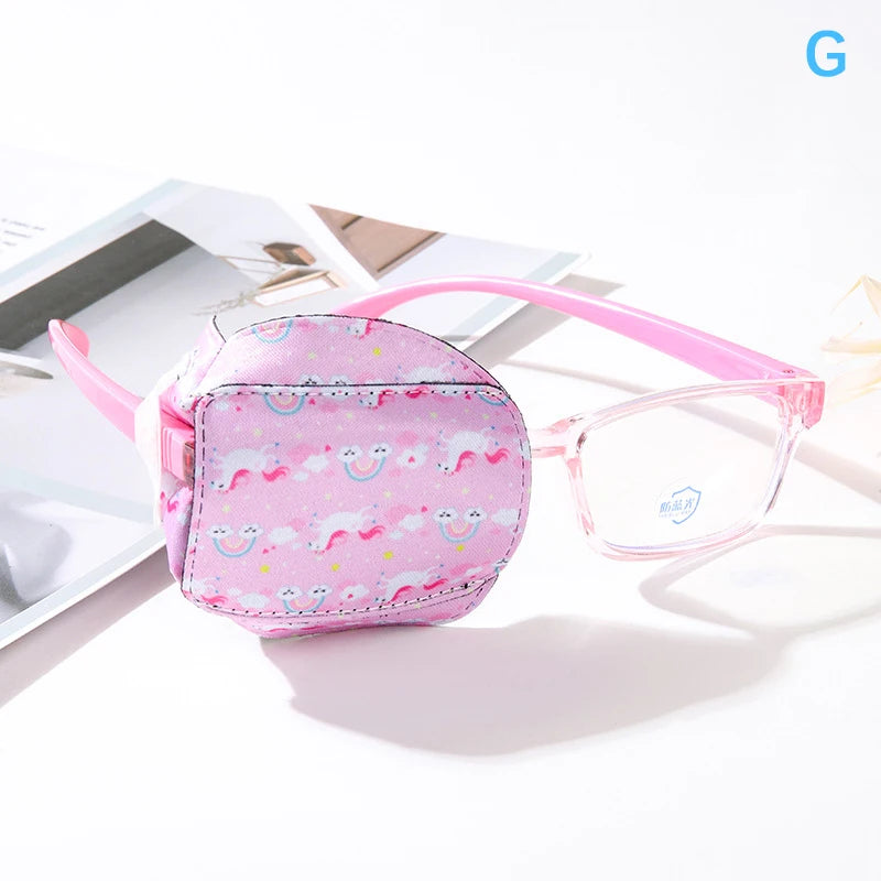 1Pc Cute Kids Strabismus Treatment Vision Care Children Health Care Kids Child Occlusion Medical Lazy Eye Patch Eyeshade